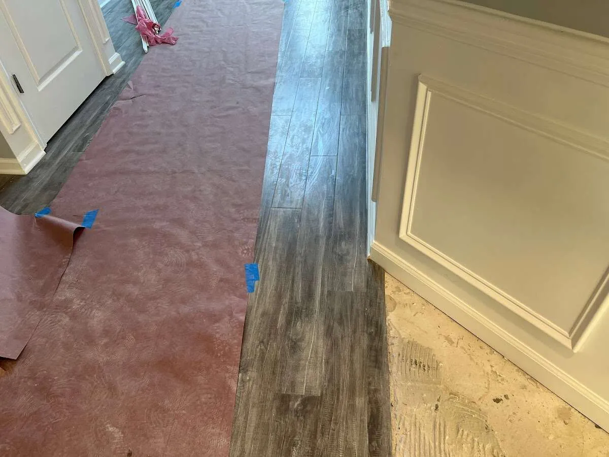 Completed marble shower restoration in Galveston